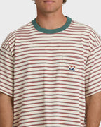 Baxter Crew Short Sleeve T-Shirt - Oatmeal