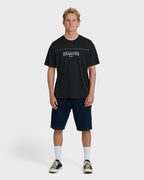 A.I. Mesh Jersey Short Sleeve T-Shirt - Black