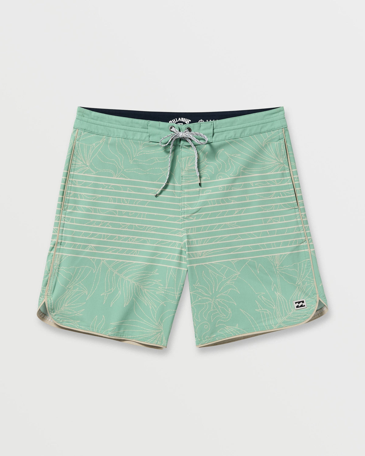 73 Lo Tide 18 Boardshorts - Mist Green