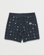 Good Times Lo Tide 18 Boardshorts - Navy