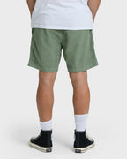 Larry Layback 19 Cord Shorts - Moss