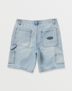 Bad Dog 21 Shorts - Bleached Aqua