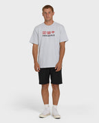 Kahili Hawaii Regular Short Sleeve Tee - Heather Gray