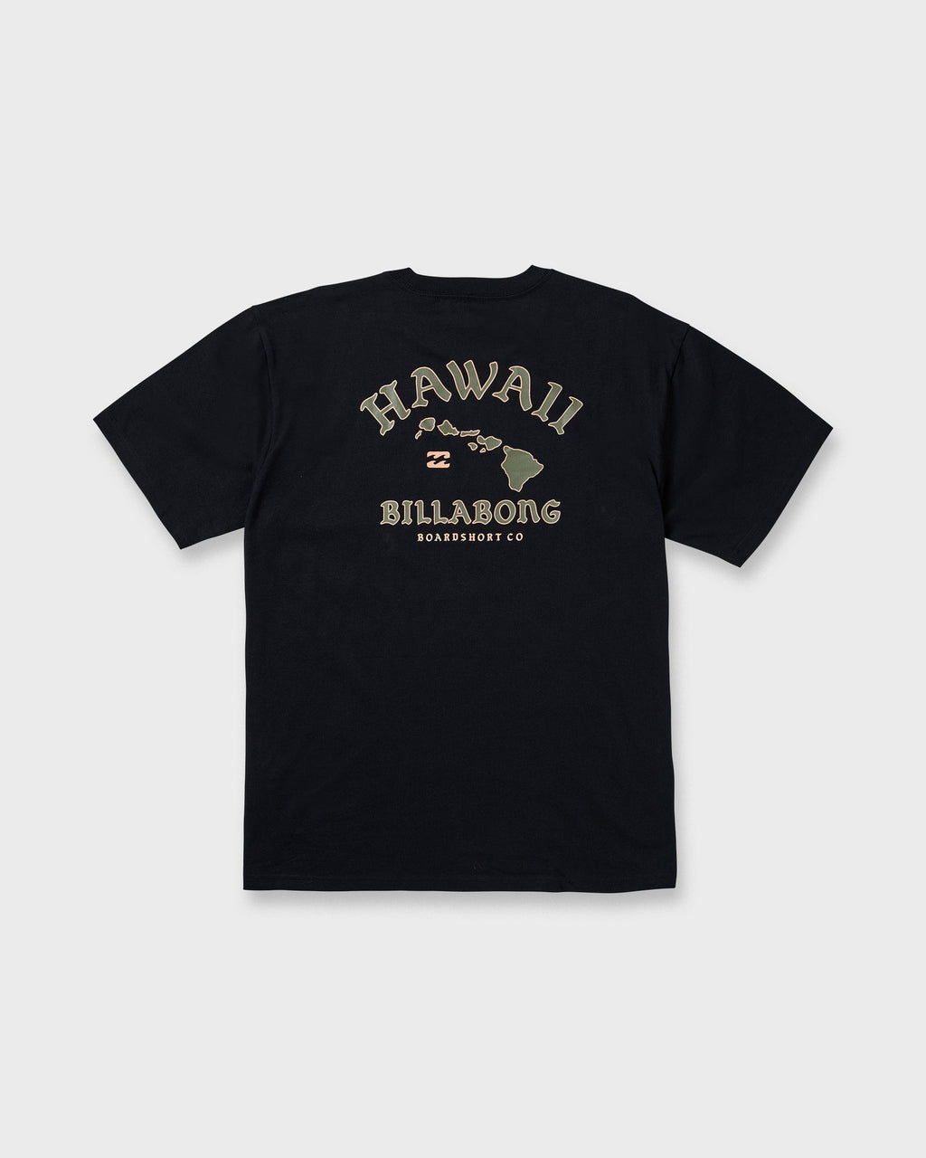 Island Chain Hawaii Regular Short Sleeve Tee - Black