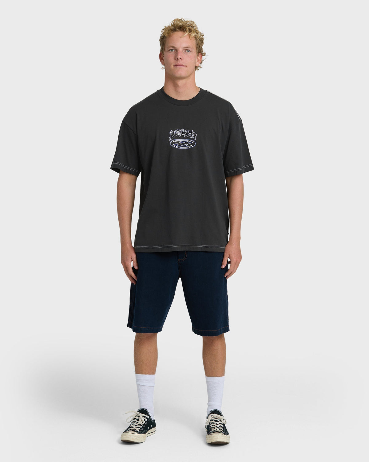 Bad Dog Og Short Sleeve T-Shirt - Black Vintage