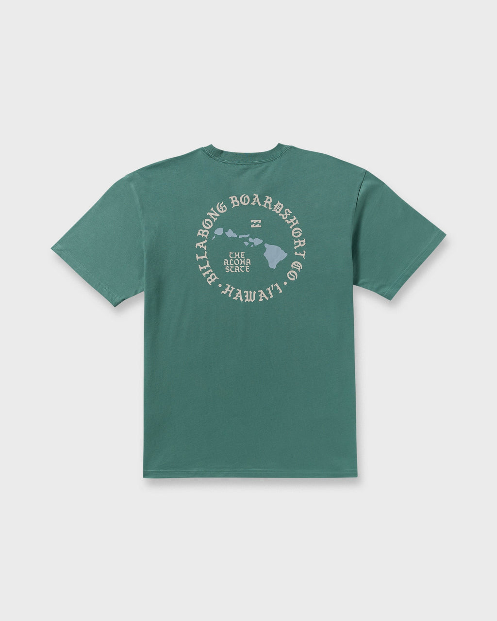 Aloha Island Hi Regular Short Sleeve T-Shirt - Sage Green