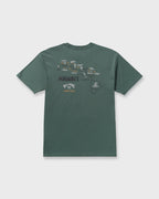 Surf Tour Hi Premium Short Sleeve T-Shirt - Dark Slate