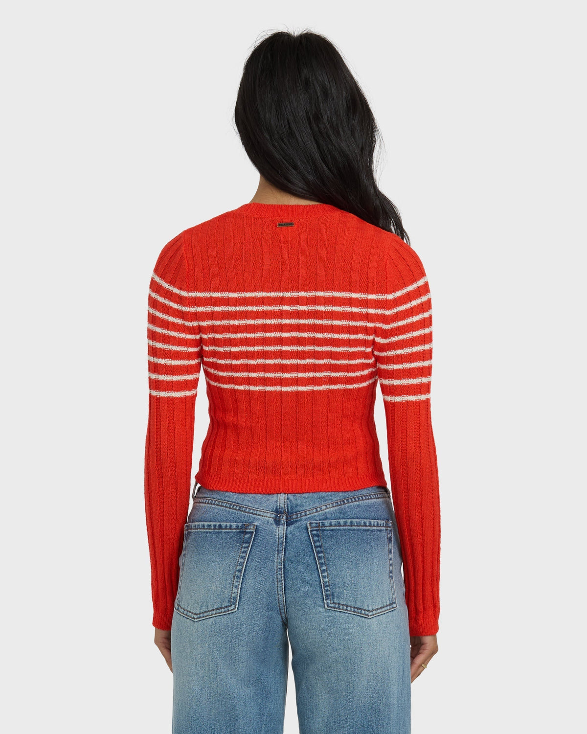 Clare Sweater - Red Aloha