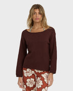 Ellipse Sweater - Teak