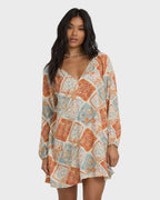 Sweet Dreamer Mini Dress - Whitecap