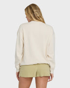 Bleached Out Kendal Crewneck Sweatshirt - Vanilla
