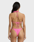Sunrays Remi Triangle Bikini Top - Guava