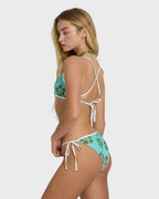 Last Summer Tie-side Tropic Medium Bikini Bottom - Ocean Spray