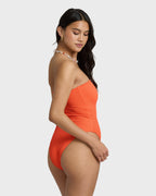 Summer Hi Tully One-piece Swimsuit - Hot Coral