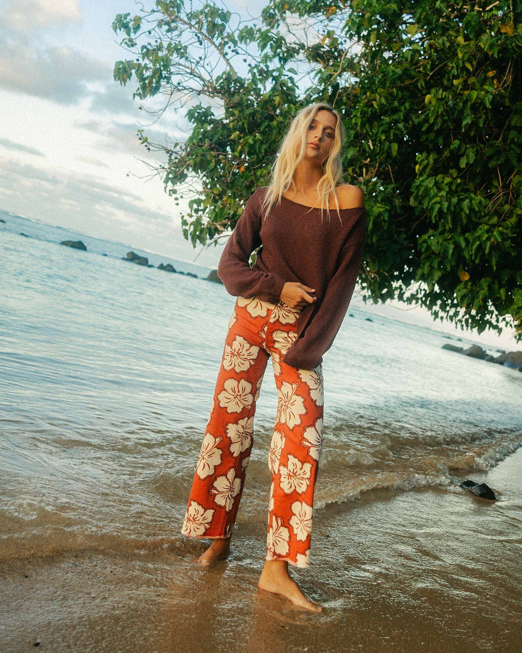 Ellipse Sweater - Teak