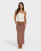 Sweet Coast Tube Top - White Cap