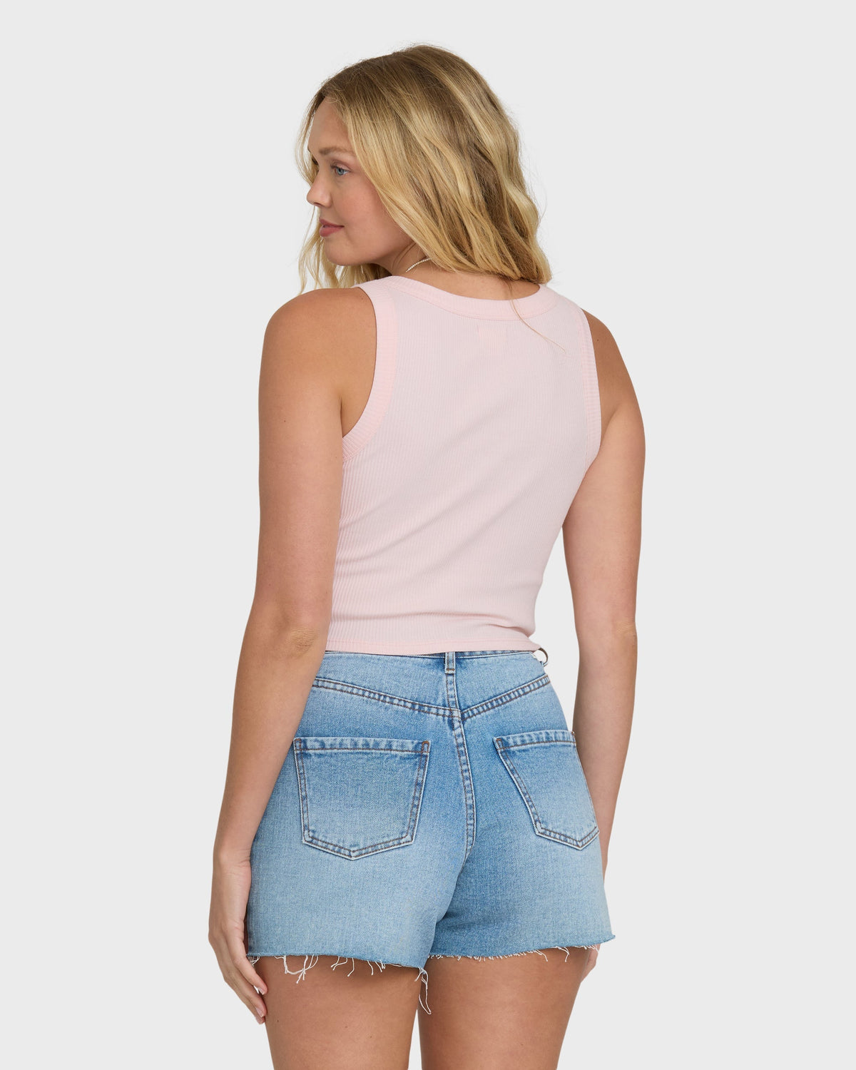 Rerun Tank Top - Rosewater
