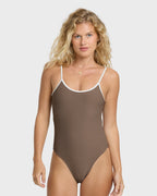Tanlines Bound Sloane Hawaii One Piece Swimsuit - Incense