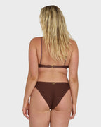 Twisted Tides Maui Bikini Bottoms - Espresso