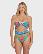 Midnight Tropics Andrew Hawaii Swimsuit - True Blue