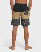 Tribong Lo Tide 18 Boardshorts - Khaki