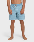 73 Lo Tide 18 Boardshorts - Real Teal