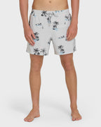 Lineup Laybacks 16 Trunks - Fog Gray