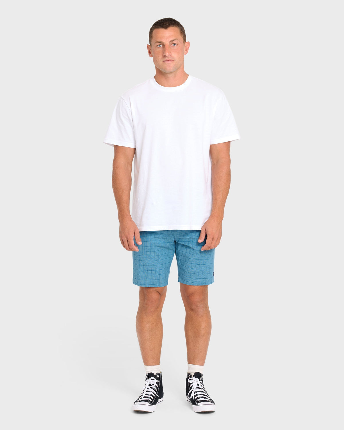 Crossfire Submersible 19 Hybrid Shorts - Blue Horizon