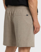 Crossfire Submersible 18 Hybrid Shorts - Khaki