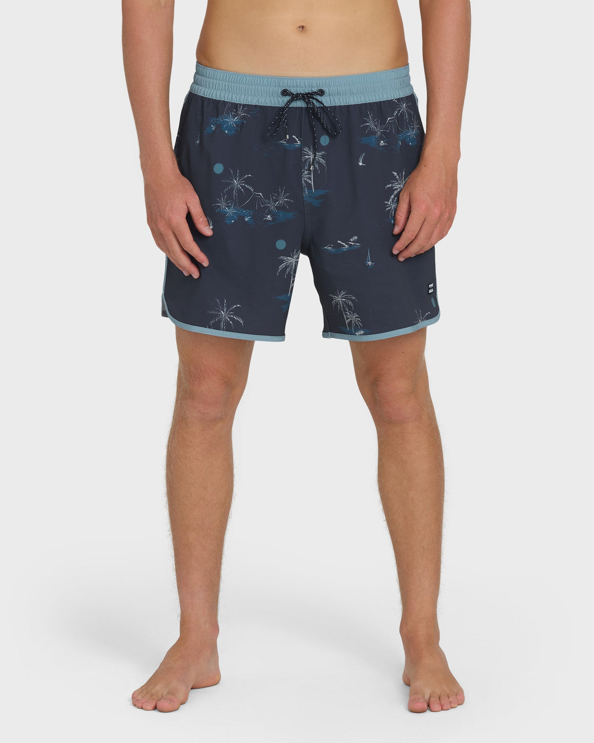 Seventy Three Layback 16 Trunks - True Navy