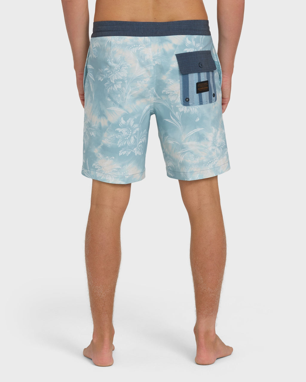 True North Garage Lo Tide 18 Boardshorts - Blue Fog
