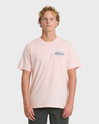 Rotor Diamond Premium Short Sleeve Graphic T-Shirt - Light Pink