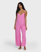 Day To Day Romper - Party Pink