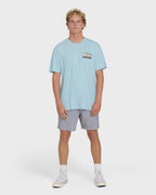 A/Div Range Premium Short Sleeve T-Shirt - Winter Sky