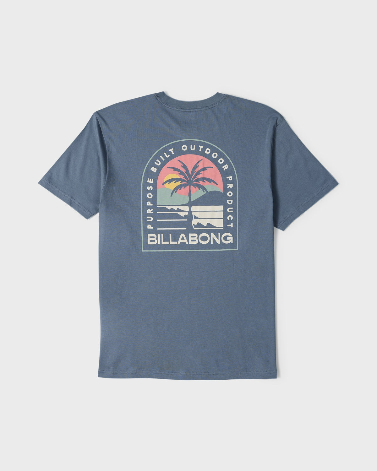 Adventure Division Sun Down Premium Short Sleeve Knit T-Shirt - China Blue