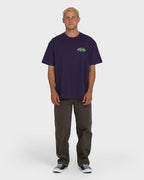 Bad Dog Tonedawg OG Short Sleeve Knit T-Shirt - Purple Velvet