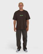 Marrow OG Short Sleeve Knit T-Shirt - Chocolate Brown