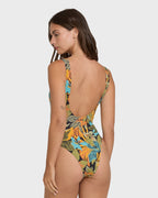 Des Tropiques One-piece Swimsuit - Black Multi