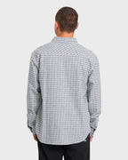 Coastline Long Sleeve Flannel Shirt - Off White