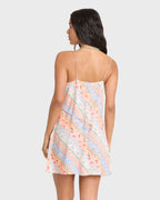So Simple Mini Dress - Pale Peach