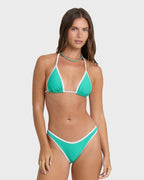 Tanlines Bound Hike Medium Bikini Bottoms - Paradise Green
