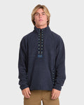 Frontier Mockneck Quarter-Zip Fleece - True Navy