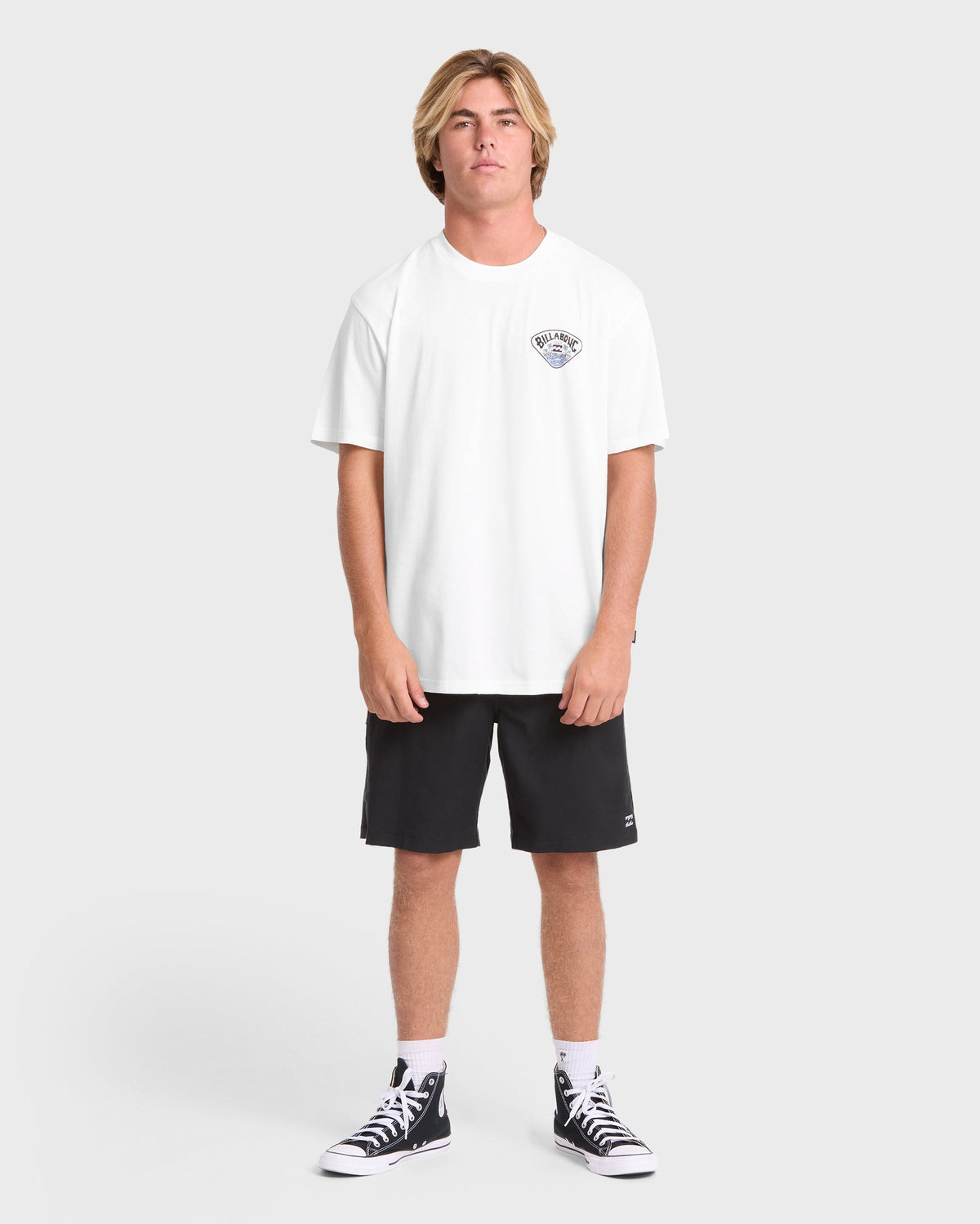Scenic Arch Adventure Division Premium Short Sleeve Knit T-Shirt - Off White