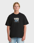 Behind The Lip OG Short Sleeve Cotton T-Shirt - Black