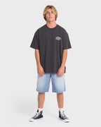 Bad Dog OG Short Sleeve Cotton T-Shirt - Washed Black