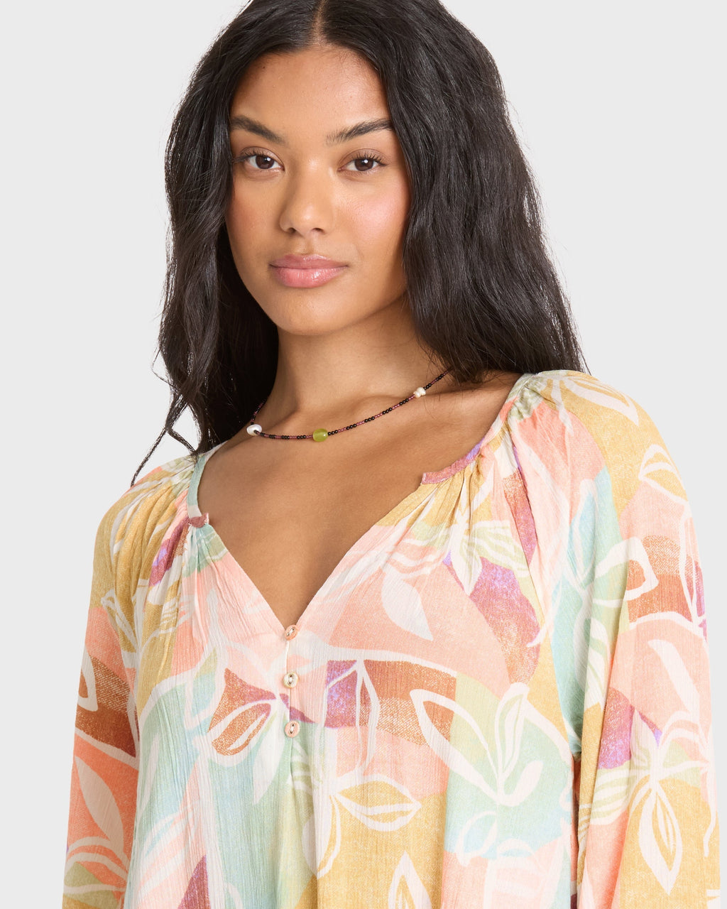 Sweet Dreamer Mini Dress - Orange Multi
