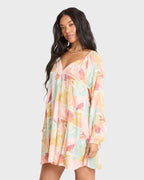 Sweet Dreamer Mini Dress - Orange Multi